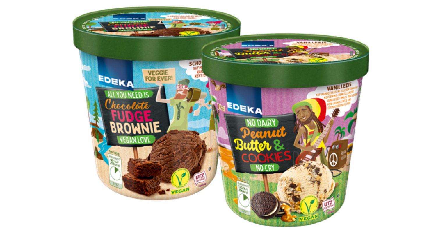 EDEKA bietet neues Vegan-Eis