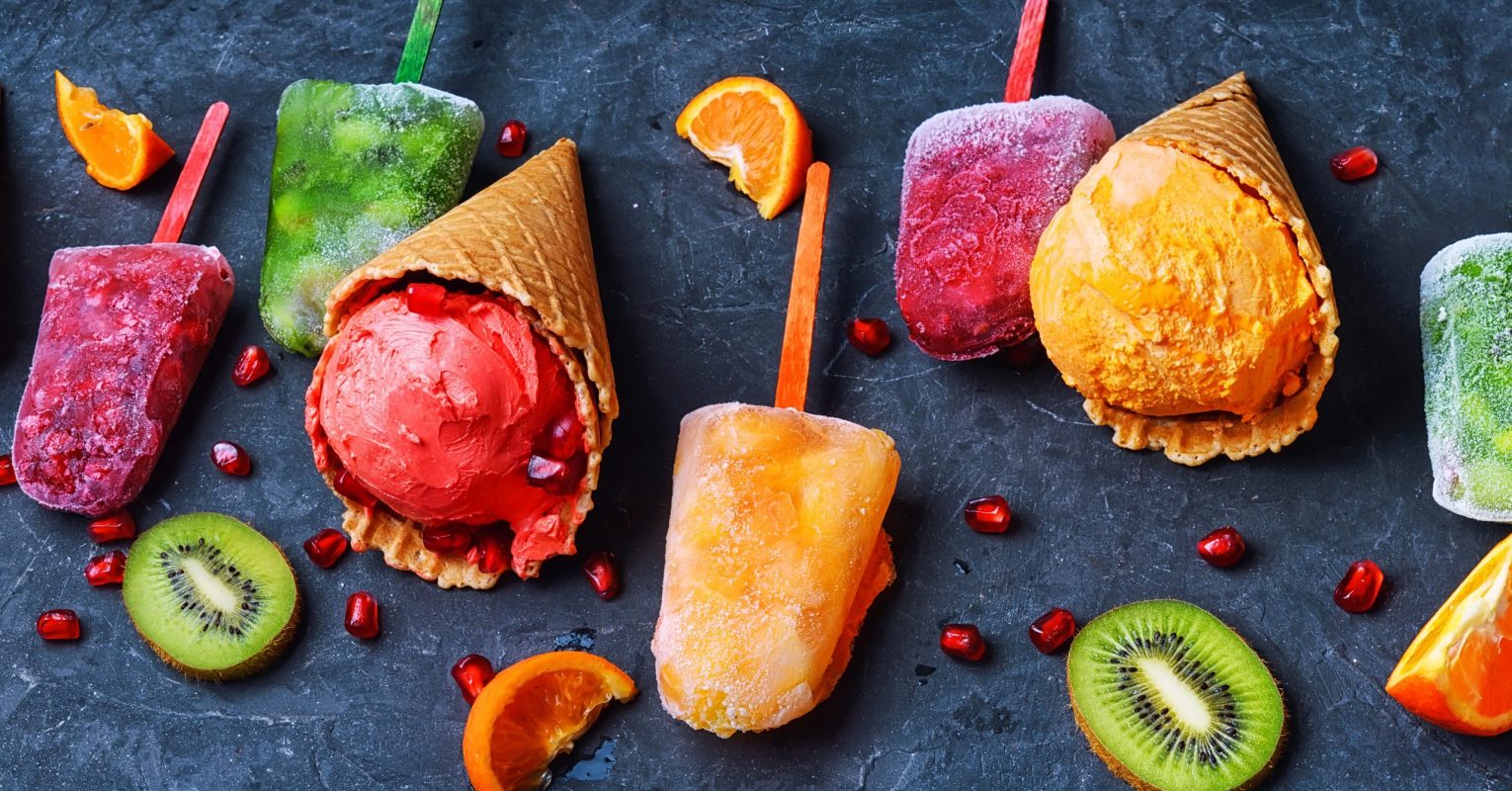 Eiskalte Früchte: gefrorene Desserts sind im Trend