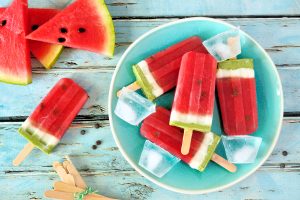 Wassermelonen Wassereis
