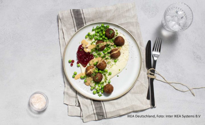 IKEA bringt eine pflanzliche Köttbullar Variante heraus