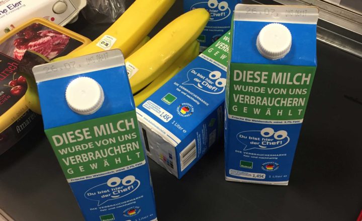 „Diese Milch wurde von uns Verbrauchern gewählt“