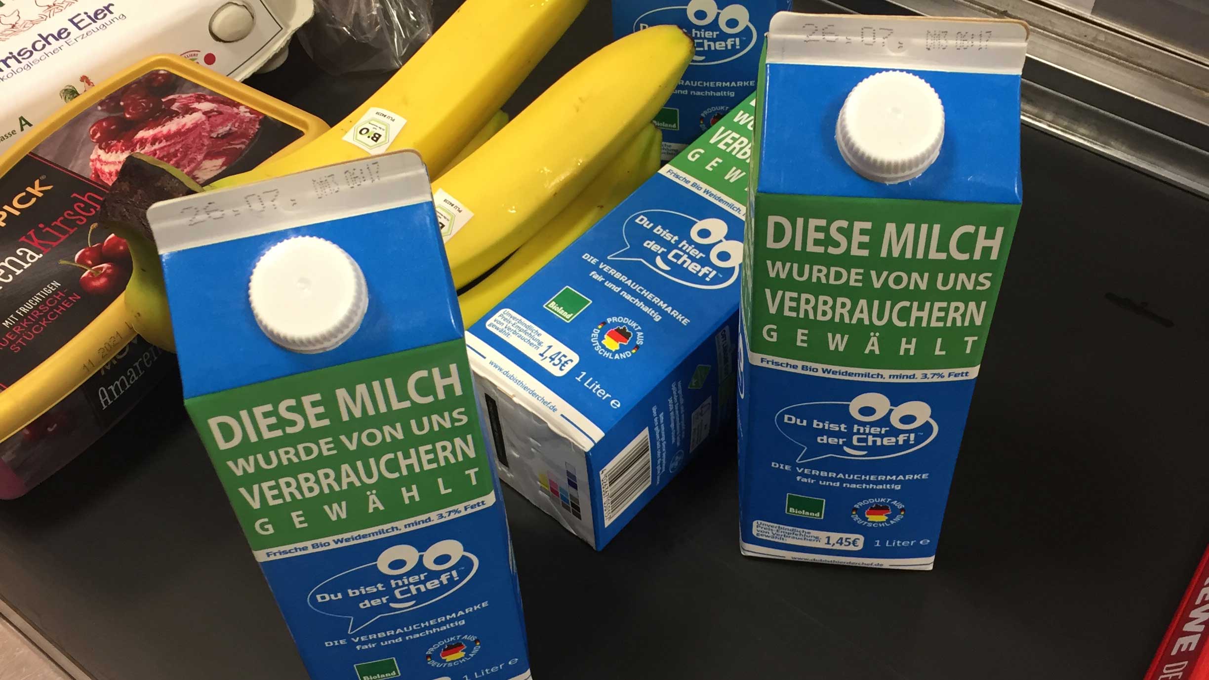Diese Milch wurde von uns Verbrauchern gewählt