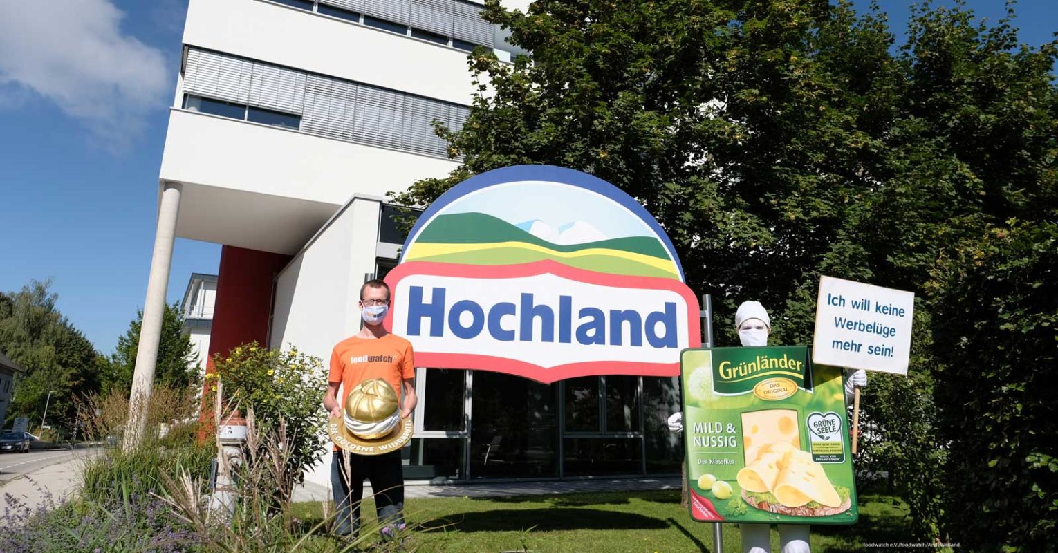 Hochlands „Grünländer Käse“ erhält Negativpreis von Foodwatch