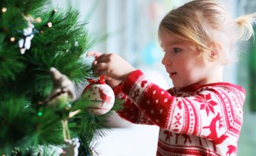 Weihnachts-Wunschbaum bei REWE Kelm