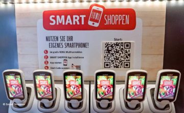 REWE forciert Scan&Go