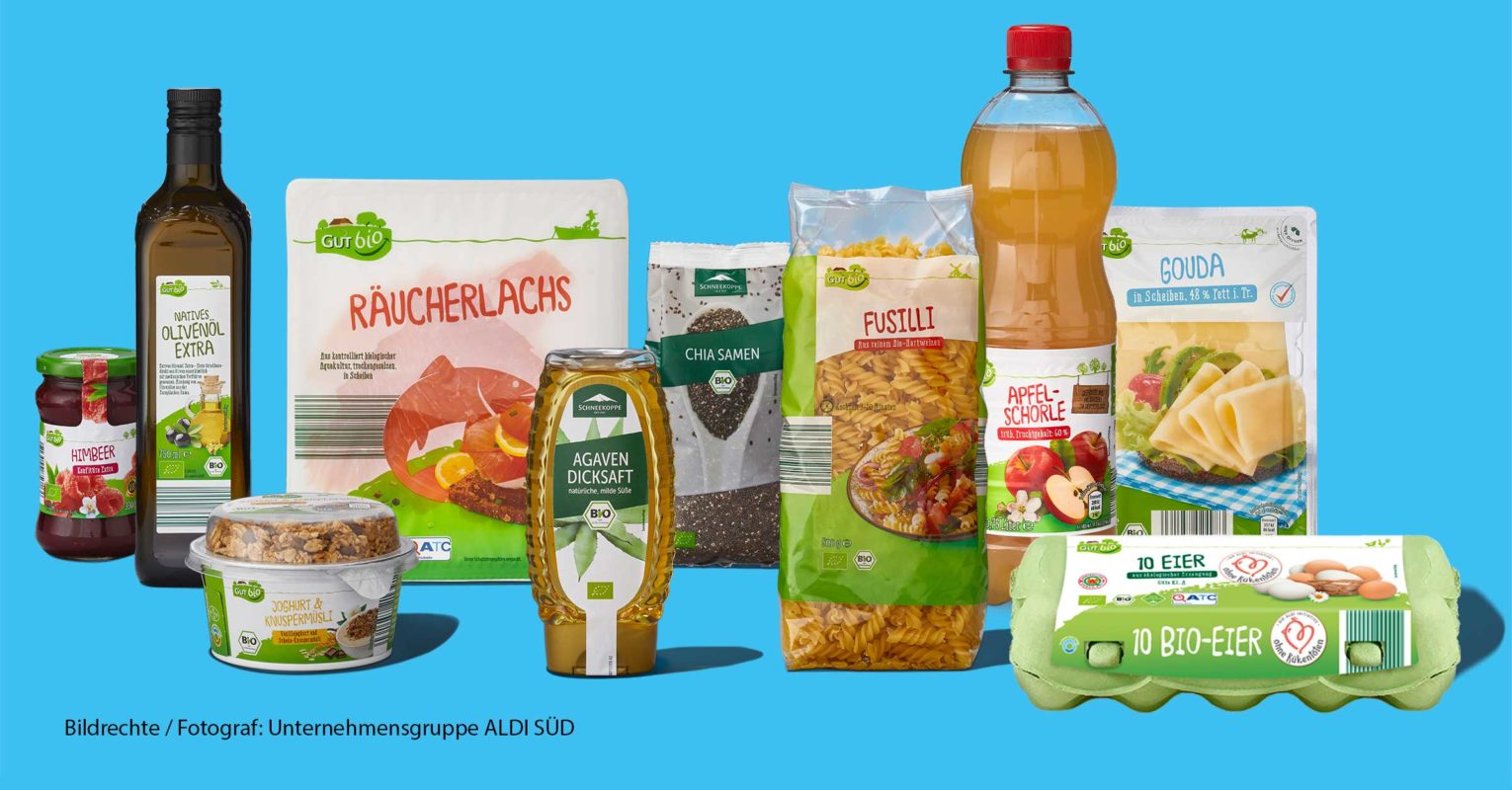 Bio boomt: 450 Bio-Produkte bei ALDI SÜD