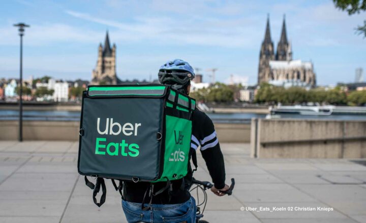Uber Eats expandiert und macht großen Lieferdiensten Konkurrenz