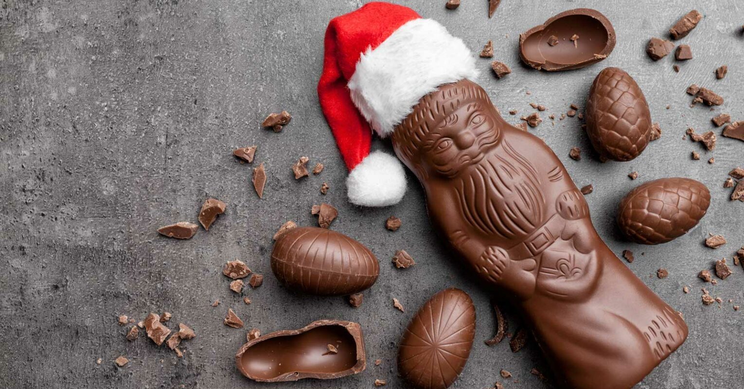 160 Millionen Schokoladen-Nikoläuse und -Weihnachtsmänner