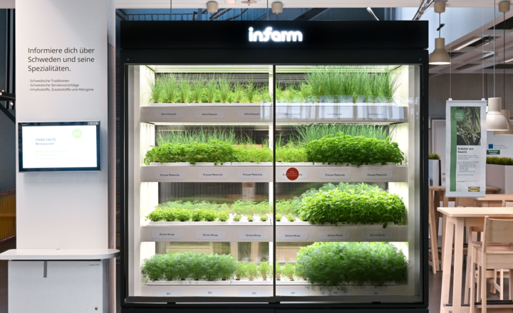 Urban Farming Projekt: IKEA und Infarm bauen gemeinsam nachhaltig Kräuter an