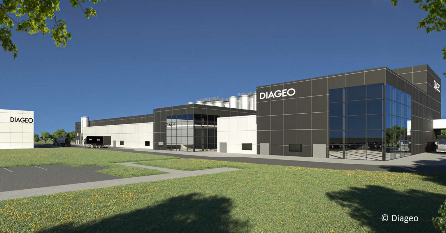 Diageo möchte klimaneutrale Brauerei aufbauen