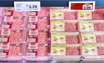 Fleisch oder vegan? Lidl gleicht die Preise an