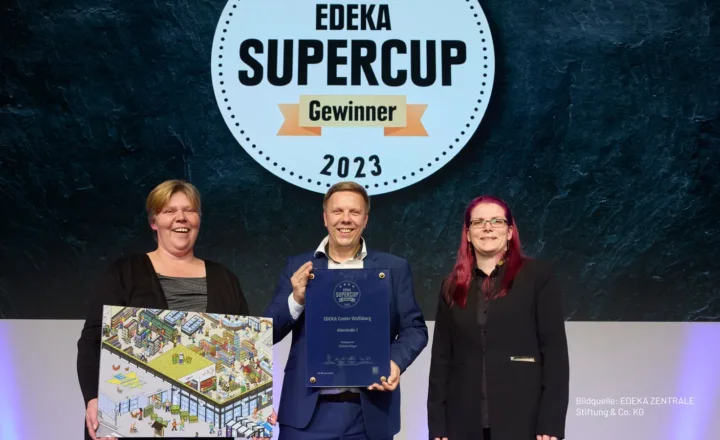 Edeka Center Wolfsburg gewinnt EDEKA Supercup